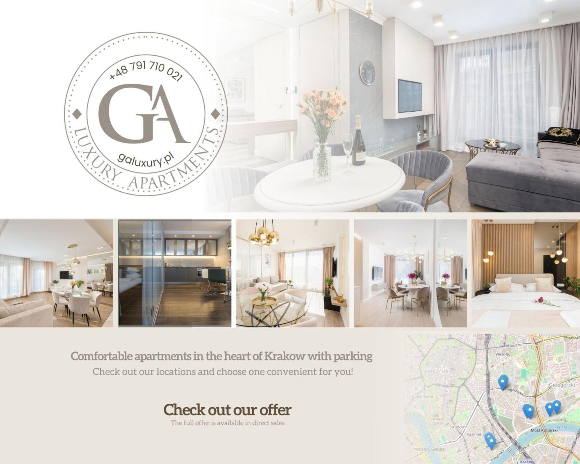 Ga Luxury Apartments W21 كراكوفيا المظهر الخارجي الصورة